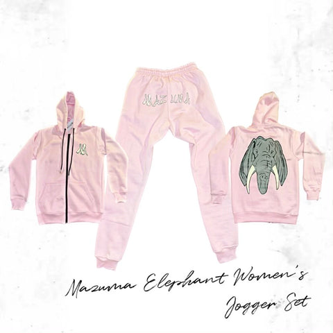 Pink Mazuma joggers